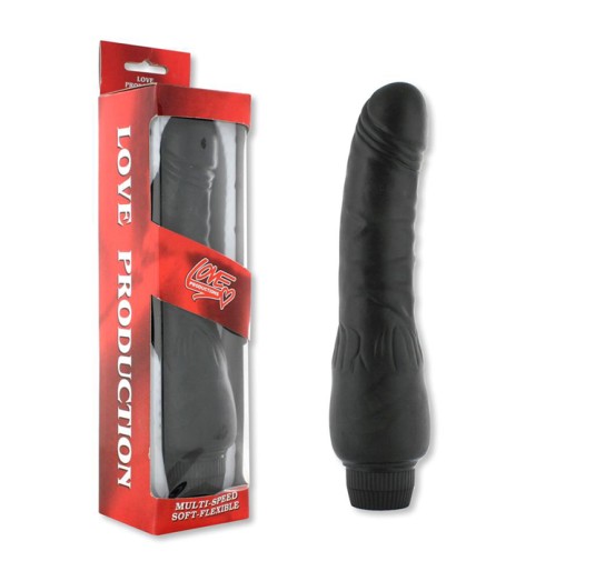 Lekko elastyczny wibrator penis realistyczny 22cm